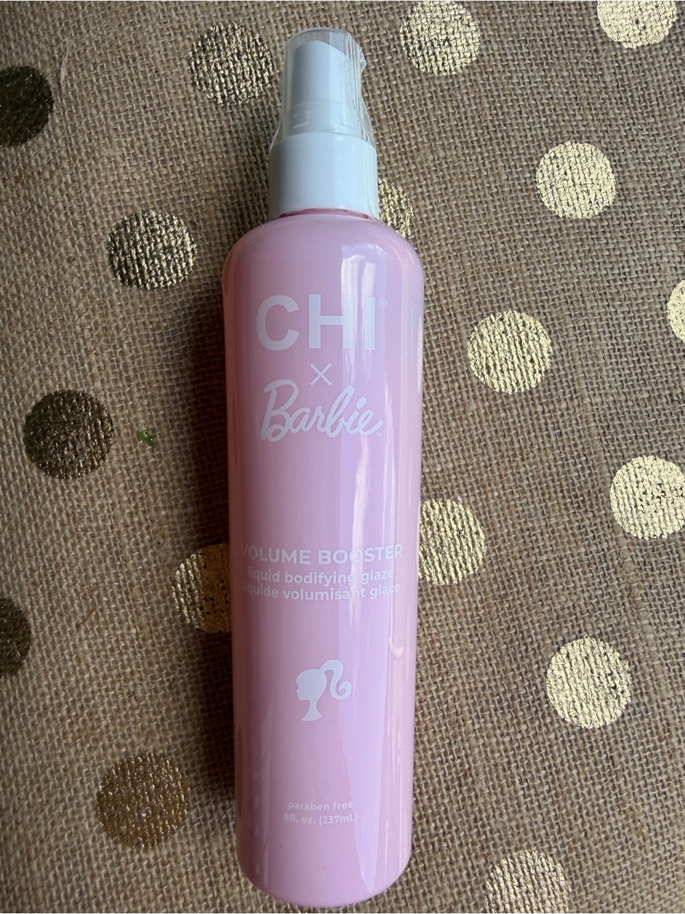 CHI x Barbie Volume Booster Bodifying Glaze Volumizer ~8 oz. Spray ~Limited ~NEW